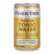 Fever-Tree Premium Tonic Water, Crisp and Fresh, 50 Calories, Cans, 8 pk./150ml