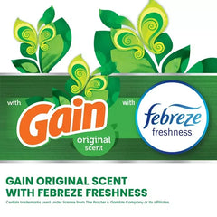 Glad ForceFlex MaxStrength Tall Kitchen Trash Bags - Gain Original with Febreze Freshness, 120 ct./13 gal.