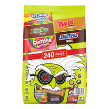 Snickers, Skittles Gummies, Twix & More Halloween Candy, 240 ct.