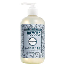 Mrs. Meyer's Clean Day hand soap bottle, Snowdrop scent, 12.5 fl oz