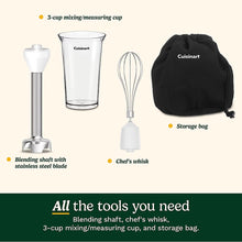 Cuisinart Smart Stick Immersion Blender with Whisk, Storage Bag, and Mixing Cup