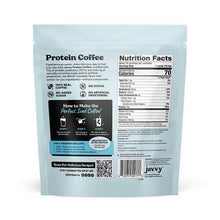 Javvy French Vanilla Protein Coffee, 80mg Caffeine, 10g Protein, Bag, 17.8 oz.