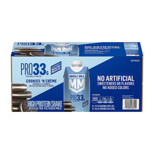 Muscle Milk Pro 33 Ultra Filtered Protein Shake, Cookies N Creme, 33g Protein, Cartons, 18 pk./11 fl. oz.