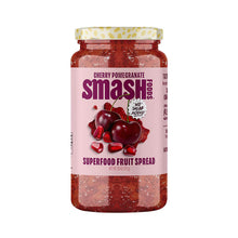 Smash Foods Cherry Pomegranate Superfood Fruit Spread, 60% Less Sugar, Non-GMO, Jar, 26 oz.