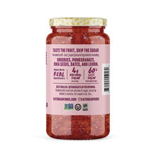 Smash Foods Cherry Pomegranate Superfood Fruit Spread, 60% Less Sugar, Non-GMO, Jar, 26 oz.