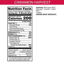 Kashi Organic Cinnamon Harvest Cereal, Four Simple Ingredients, 100% Whole Grain, 7g Protein, 42 oz.