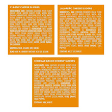 White Castle Cheese Slider Variety Pack, Fully Cooked, Easy to Heat, Sliders, 16 ct.