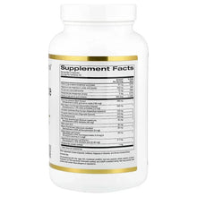 Sugar Balance Complex supplement facts panel on bottle back, 120 capsules, dietary supplement