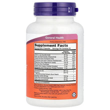 Supplement bottle with purple cap, Supplement Facts back label