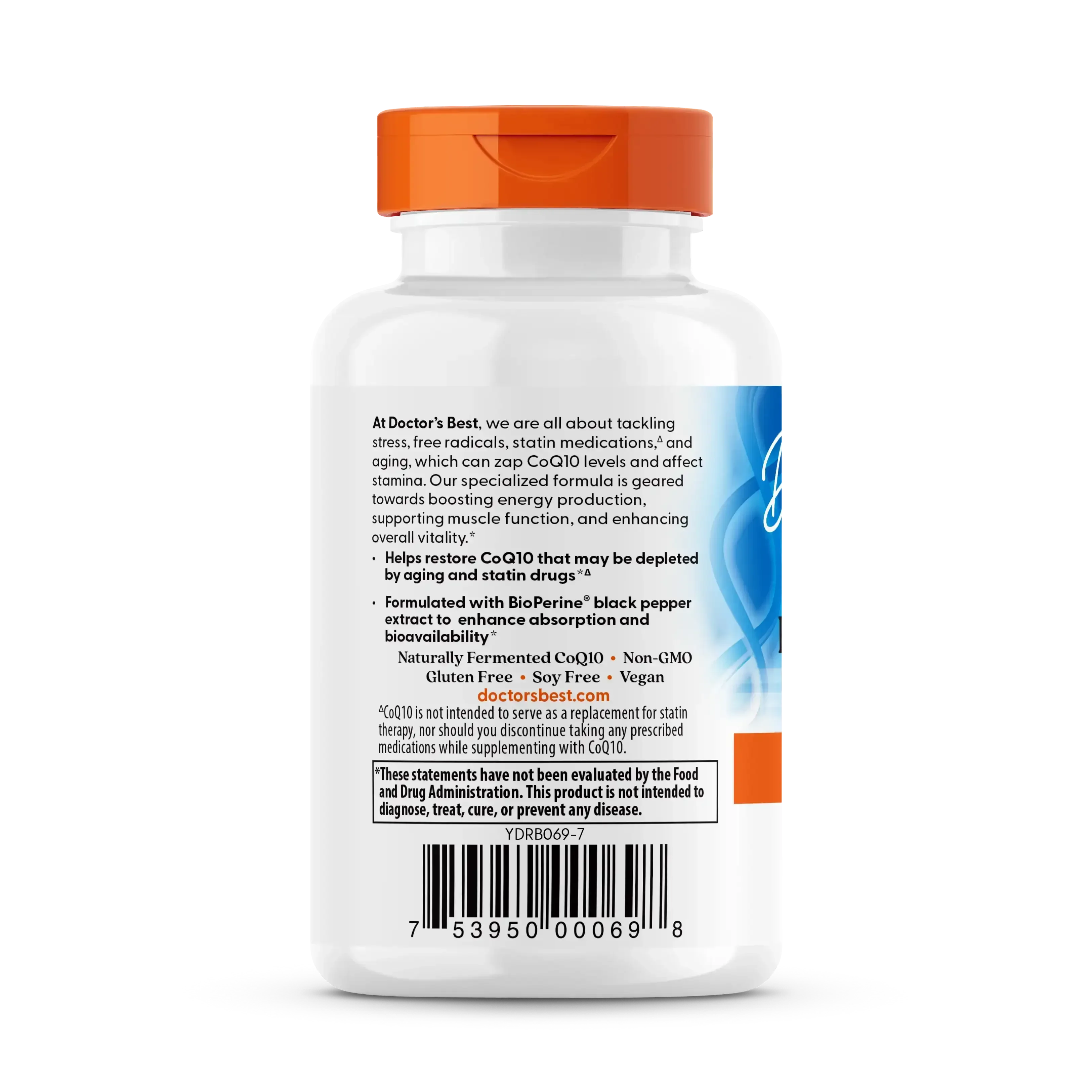 Doctor's Best, High Absorption CoQ10 with BioPerine®, 60 Veggie Caps