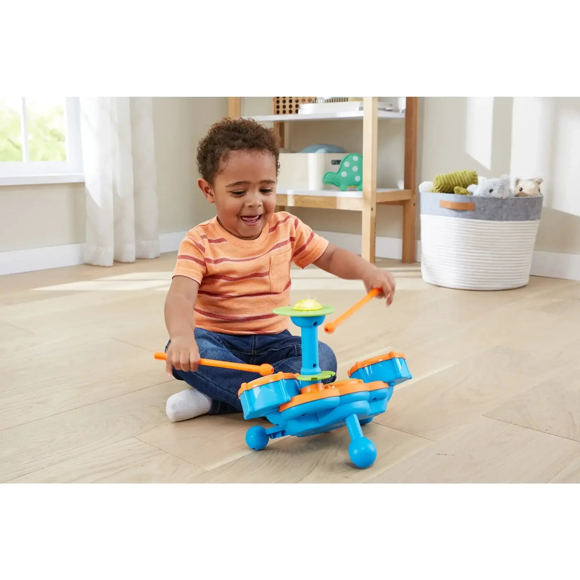 VTech KidiBeats Drum Set with Accessories, Baby and Toddler Toys - USA MEGA SHOP