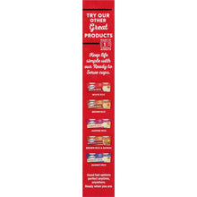 Minute white rice box back with other products list and keep life simple text