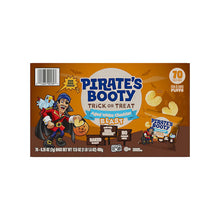 Pirate's Booty Aged White Cheddar Blast Halloween Cheese Puffs, Gluten Free, Treat Bags, 70 ct./0.25 oz.