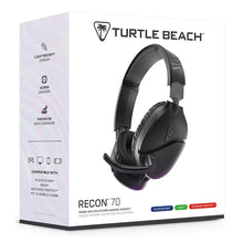 Turtle Beach - Recon 70 Wired Over-Ear Gaming Headset for PS5, PS4, Xbox Series XS, Xbox One, PC, and Mobile - Black