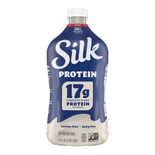 Silk Protein Soy Milk, Dairy Free, Lactose Free, Plant Based, 17g Protein, Half Gallon Bottle, 64 fl. oz.