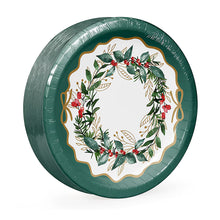 Artstyle Holiday 7" Round Dessert Paper Plates, 100 ct.
