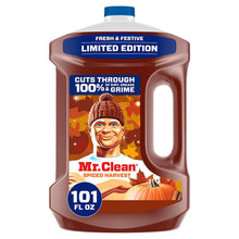 Mr. Clean All Purpose Cleaner, Floor Cleaner, Mop Soap, Cleaning Liquid, Spiced Harvest, 101 oz.