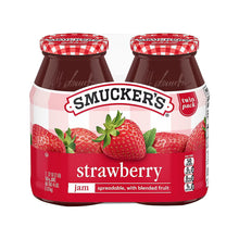 Smucker's Strawberry Jam, Made with Ripe Strawberries, Easy to Spread, Jars, 2 pk./32 oz.