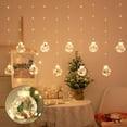 9.84 Feet Christmas-themed Snowman Light, Rich Holiday Atmosphere, Easy To Install, SuitableFor Indoor And Outdoor Use - USA MEGA SHOP