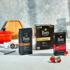 Peet's Coffee Big Bang Premium Medium Roast Single Serve Coffee Pods, 22 Count