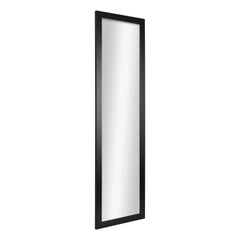 Mainstays Over-the-Door Rectangular Mirror, Black, 14" x 50"