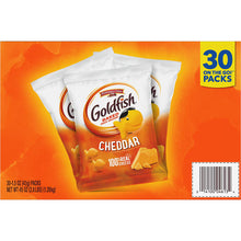 Pepperidge Farm Goldfish Cheddar Crackers, Snack Packs, 30 ct./1.5 oz.