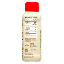 Country Crock drizzle & sizzle bottle with Nutrition Facts back label, red cap
