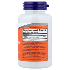 NOW Foods, L-Histidine, 600 mg, 60 Veg Capsules