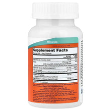 Iron complex supplement bottle with Supplement Facts panel and white cap