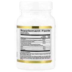 California Gold Nutrition, NMN Complex with trans-Resveratrol, Quercetin Phytosome Complex, Apigenin, and Luteolin, 60 Veggie Capsules