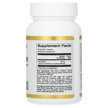 Pterostilbene 50 mg supplement bottle with Supplement Facts label on back