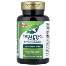 Nature's Way Cholesterol Shield™ supplement bottle with green label and 90 tablets