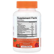 MaryRuth's kids gummies supplement facts label on bottle back