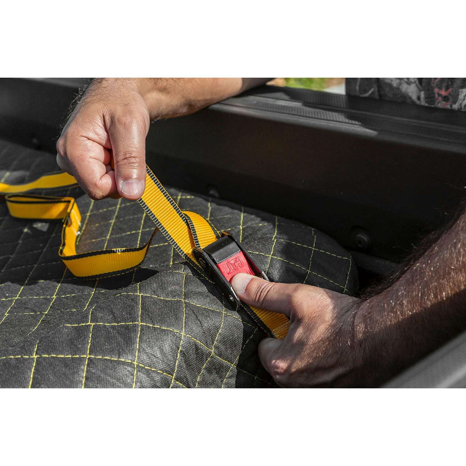 4pc Ratchet Tie Down and Cam Buckle Set