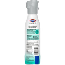 Clorox PURE allergen neutralizer daily air spray bottle back label