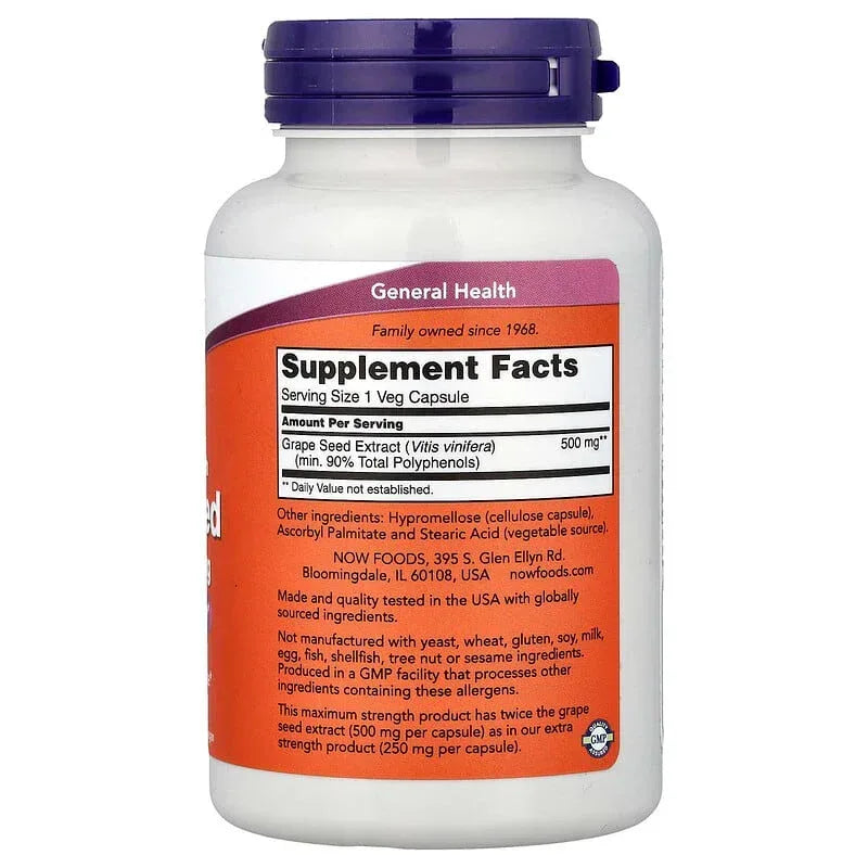NOW Foods, Celery Seed Extract, Veg Capsules