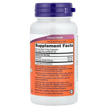 Dietary supplement bottle with purple cap, Supplement Facts panel on back