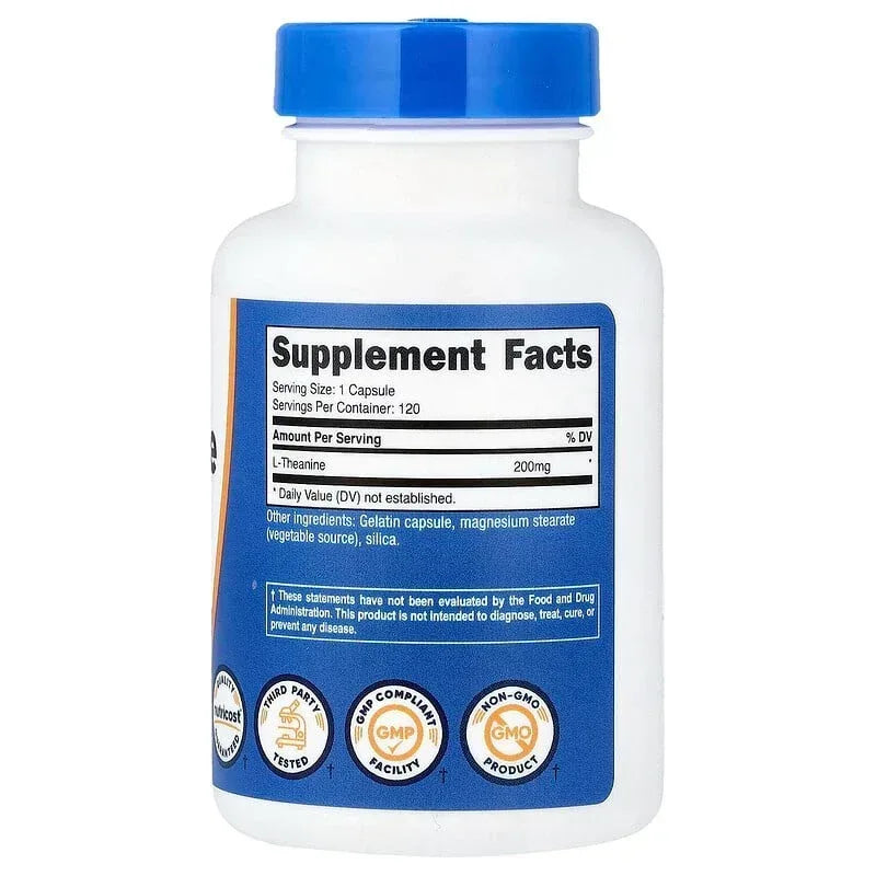 Nutricost, L-Theanine, 200 mg