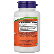 Turmeric curcumin gel softgels bottle back label with Supplement Facts text