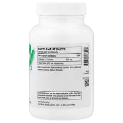 Thorne, NAC, Capsules (500 mg per Capsule)