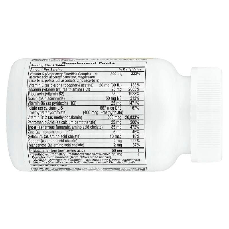 NaturesPlus, Hema-Plex®, Iron with Essential Nutrients for Healthy Red Blood Cells , 10 Slow Release Tablets