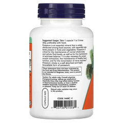 NOW Foods, Potassium Citrate, 99 mg, 180 Veg Capsules