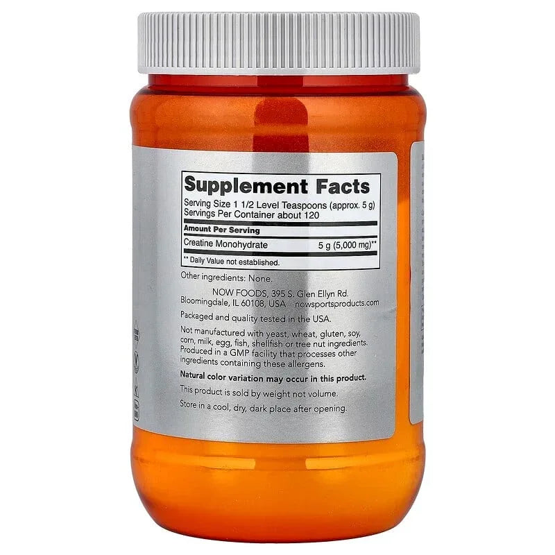 NOW Foods, Sports, Creatine Monohydrate