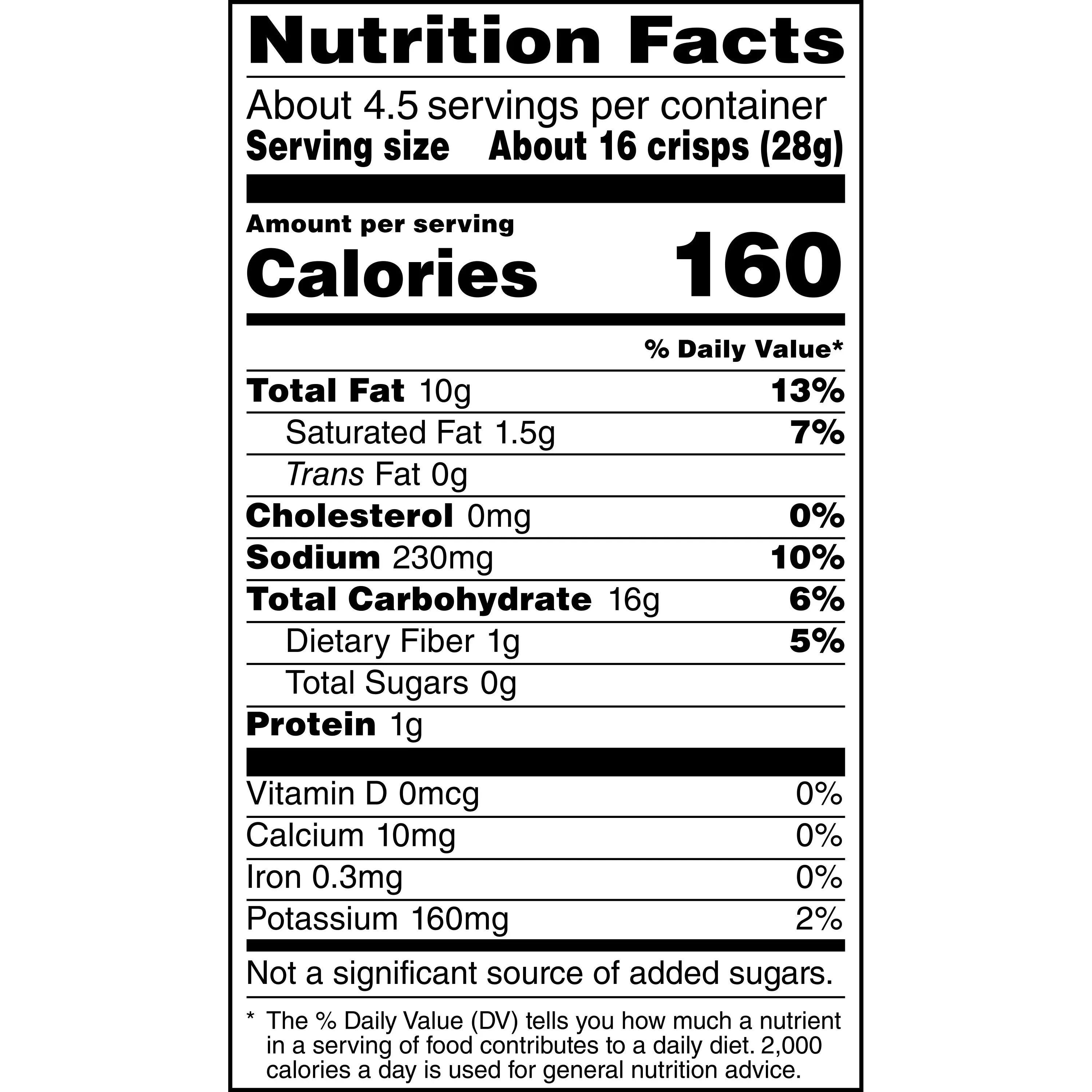 Munchos Classic Flavor Potato Snack Chips, 4.25 Ounce Bag