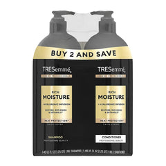 TRESemme Moisture Rich Shampoo and Conditioner, 2 ct./40 oz. - USA MEGA SHOP