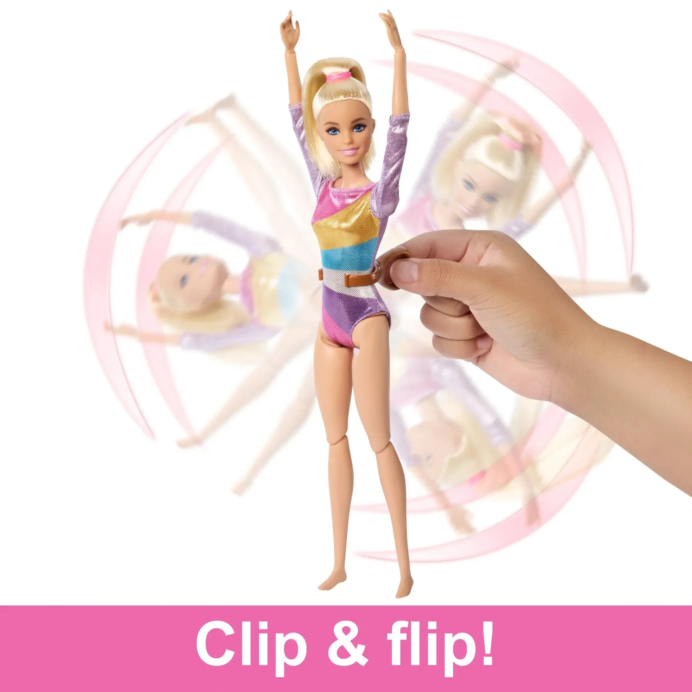 Barbie Gymnastics Playset with Blonde Fashion Doll, Balance Beam and Accessories, 3 Years & up - USA MEGA SHOP