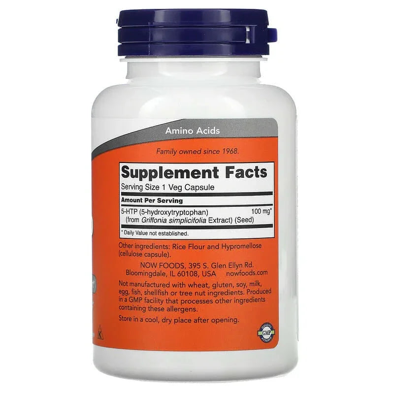 NOW Foods, 5-HTP - USA MEGA SHOP