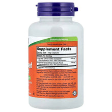 Supplement Facts panel on bottle with 1 veg capsule serving and ingredient amounts