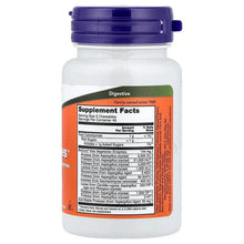ChewyZymes chewable enzyme bottle back label with Supplement Facts panel
