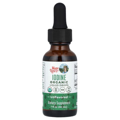 MaryRuth's, Organic Iodine Liquid Drops, Unflavored, 250 mcg, 1 fl oz (30 ml) - USA MEGA SHOP